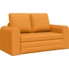 Sofa lova Tamsiai geltona 148 x 71 x 83 cm audinys