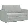 Sofa lova Šviesiai pilka 124 x 71 x 78 cm Aksomas