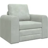 Sofa lova Šviesiai pilka 98 x 71 x 83 cm Aksomas