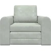 Sofa lova Šviesiai pilka 98 x 71 x 83 cm Aksomas
