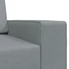 Sofa lova Šviesiai pilka 245 x 78 x 77 cm audinys