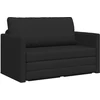Sofa lova Juoda 124 x 71 x 78 cm audinys
