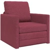 Sofa lova 60cm Vyno raudona audinys