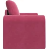 Sofa lova Vyno raudona 98 x 71 x 83 cm Aksomas