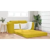 Sofa lova Geltona 148 x 71 x 83 cm Aksomas