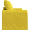 Sofa lova Geltona 148 x 71 x 83 cm Aksomas