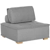 Sofa Beliani Vienvietis modulis TIBRO, pilkas