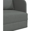 Sofa lova Tamsiai pilka 65 x 80 x 83 cm audinys