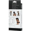 Soft Line Collection Glossy Selina blizgios alkūnės pirštinės juodos L