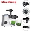Sulčiaspaudė Lėtaeigė sulčiaspaudė vaisiams ir daržovėms, horizontali, pilka, 150 W, Klausberg, kb-7868
