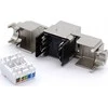 Solarix 10G samořezný Keystone CAT6A STP RJ45 SXKJ-10G-STP-BK-SA