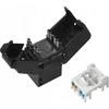 SXKJ-6-UTP-BK-SA Samozaciskowy Keystone Solarix CAT6 UTP RJ45