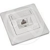 Solarix 1 x RJ45 baltas pleistras (SX9-1-5E-UTP- WH)