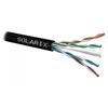 „Solarix CAT6 UTP PE Fca“ lauko instaliacijos kabelis, 500 m/ritė, SXKD-6-UTP-PE