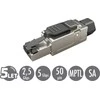 SOLARIX Pramoninė universali RJ45 CAT6 STP savaime pjaunanti jungtis