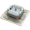 Solarix lizdas CAT6 STP 2 x RJ45 paviršiaus baltumas SX9-2-6-STP- WH