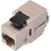 Solarix RJ45 Cat.6A STP Keystone modulis (SXKJ-10G-STP-BK-NA)