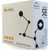 Solarix Montavimo kabelis UTP, Cat5E, drát, PE, dėžutė 100m SXKD-5E-UTP-PE