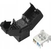 Solarix savisriegio raktinis akmuo CAT5E UTP RJ45 juodas SXKJ-5E-UTP-BK-SA