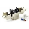 Solarix Solarix Savisriegio pagrindo akmuo CAT6 STP RJ45 SXKJ-6-STP-BK-SA