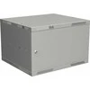 Solarix sulankstoma sieninė spinta SENSA LITE 9U 450mm, metalinės durys, RAL 7035 SENSA-L-9U-545-21-G