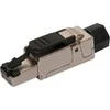Solarix SOLARIX SXRJ45-6A-STP-BK-SA modulinis kištukas 8p8c CAT6 UTP susuktas