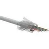 Solarix Universal EASY jungtis RJ45 CAT6 UTP 8p8c laidui ir veidui / 100 vnt SXRJ45-6-UTP-EASY