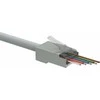 Solarix Universal EASY jungtis RJ45 CAT5E STP 8p8c laidui ir veidui / 100 vnt SXRJ45-5E-STP-EASY