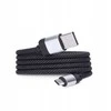 Solight magnetický USB-C kabelis, USB 2.0 A konektor - USB-C konektor, 1m