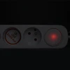 „Solight PP152USBC“ 5 kontaktų ilgintuvas su USB A+C įkrovikliu, 2,4 A, baltas
