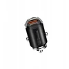 Įkroviklis Somostel Somostel kroviklis samochodowa USB / Typ-C 30W 5A QC PD juoda SMS-A40 (35539)