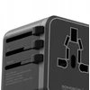 Somostel Somostel maitinimo adapteris visam pasauliui 2x USB 2.4A QC3.0 juodas SMS-A22 (35523)