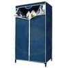 ORDINETT Drebju skapis auduma Armadio Jolly 75x50x160cm mėlynas
