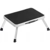 SONGMICS viena pakopa sulankstomas plieno laiptelis, neslystantis, apkrova iki 150 kg, GSL01WT