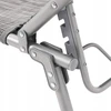 SONGMICS lauko sulankstoma gultas su stogeliu, reguliuojamas, 53 x 193 x 29 cm, pilkas, GCB19T