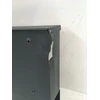 Songmics Laiškų dėžutė, 2 vnt., sieninė laiškų dėžutė, spyna su variniu užrakto cilindru, besisukantis dangtelis, laikraščių skyrius, apžvalgos langelis, vardinės lentelės laikiklis, rakinama, antracito spalvos GMB20AG02