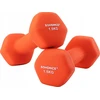 Songmics Hanteliai 2 x 1,5kg oranžinės spalvos