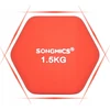 Songmics Hanteliai 2 x 1,5kg oranžinės spalvos