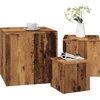 šoniniai staliukai 3 vnt Old Wood Engineered Wood
