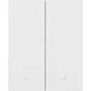 SONOFF M5 2 klavišų sieninis jungiklis 80mm pločio baltas M5-2C-80
