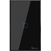 Šakotuvas Sonoff T3US1C - 1-Gang Wi- Fi Smart Wall perjungiklis US - Juoda