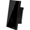 Šakotuvas Sonoff T3US2C - 2 grupių Wi- Fi Smart Wall jungiklis US - Juodas