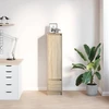 Komoda, sonoma ąžuolo spalvos 29,5x34x119,5 cm apdirbta mediena