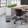 Kvadratinė šiukšliadėžė OKKO 68405, 20 l, juoda