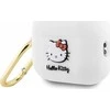 Hello Kitty HKA23DKHSH AirPods 1/2 Dėklas baltos spalvos Silicone 3D Kitty Head