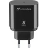 Cellular Line Cellularline - USB-C Super Fast Charger 25W (Designed for Samsung) (juodas)