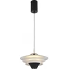 Viokef 5W LED pakabinamas šviestuvas MANLEY, juodos/baltos sp., 3000K, 4308600