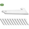 Haushalt Sourcing SPARE BLADES FOR UTILITY KNIFE 10 PCS.