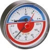 Termomanometras ICMA 1/2", 6 BAR, 0 - 120°C, apatinis