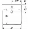 PRAUSTUVAS GEBERIT SELNOVA 501.461.00.7